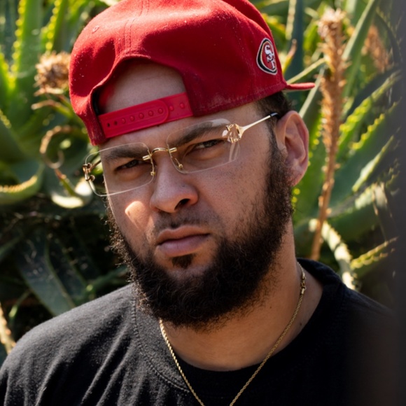 Clear Lens Rectangle Luxury Fashion 90's Retro Women Gold Frame Men Glasses - Picture 5 of 5